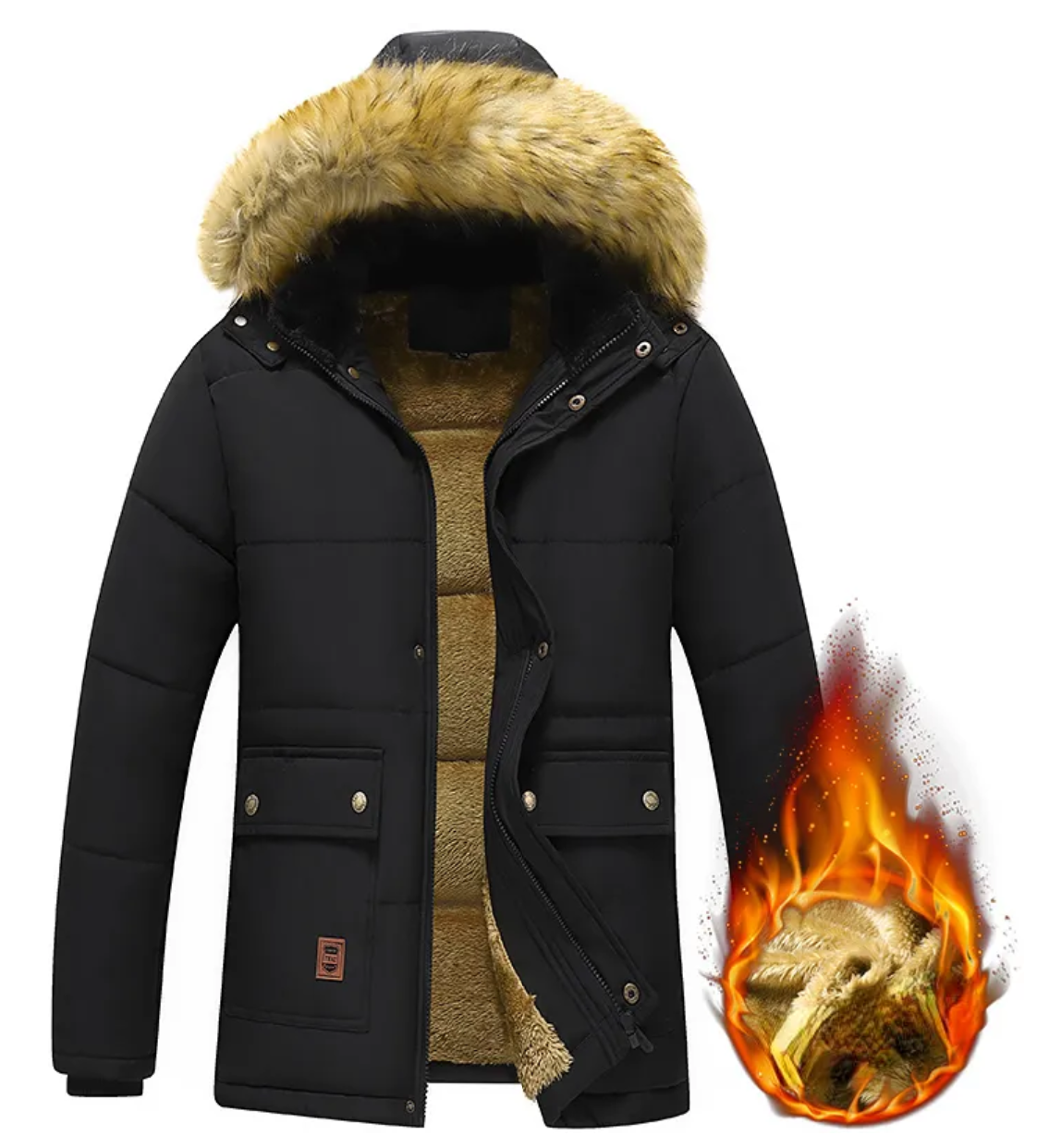 Anthony Herren Parka mit Fleecefutter