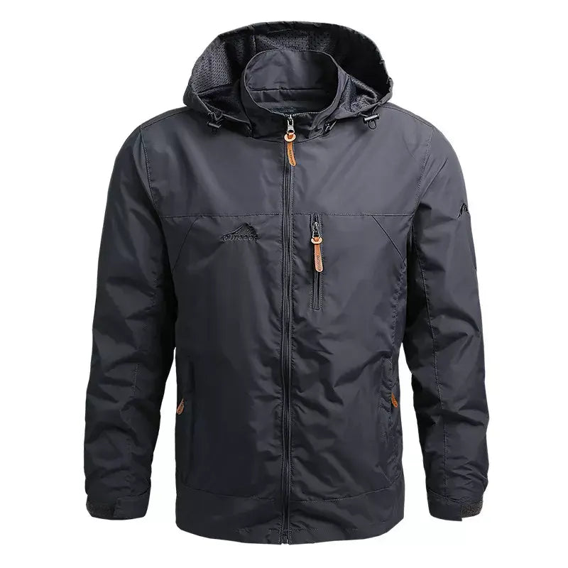 Herren Windbreaker Militär Stil