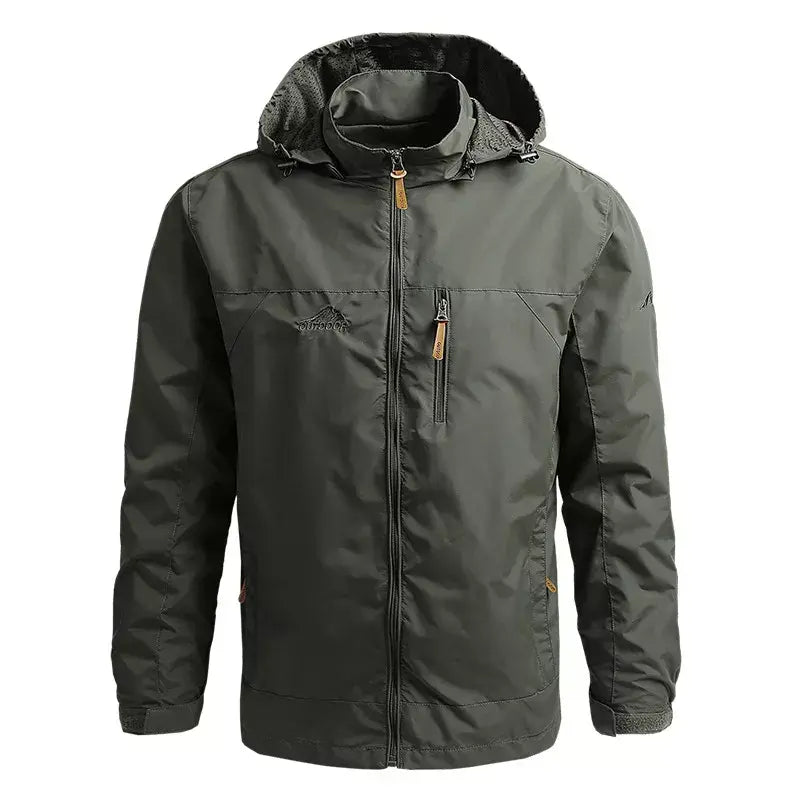 Herren Windbreaker Militär Stil