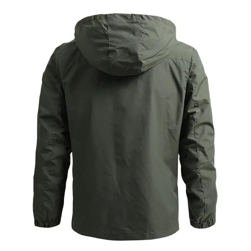 Herren Windbreaker Militär Stil