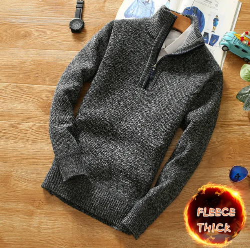 Pullover aus dicker Wolle Ernest für Herren